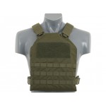 Simple Plate Carrier with Dummy Soft Armor Inserts - Olive [8FIELDS]